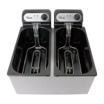 Chard Double Deep Fryer, 6L Capacity, Dual 1500W Tanks with 2 Baskets thumbnail 5
