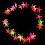 ALEKO 30-Light LED Multi-Color Solar Powered Starfish String Lights, 2-Pack thumbnail 1