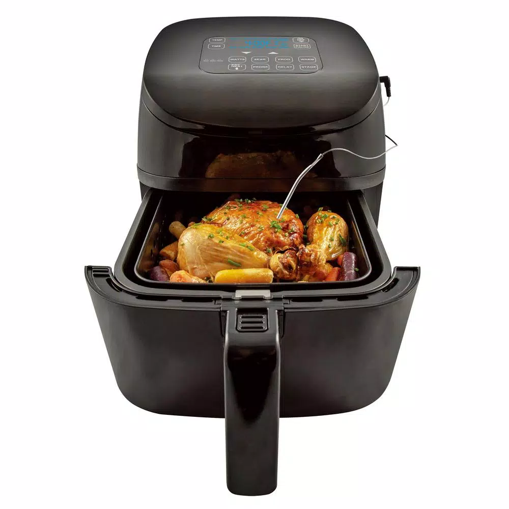 NuWave Brio Digital Air Fryer, 4.5 Qt., 1500W, Black