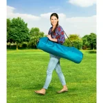 Regalo 8-Panel My Play Deluxe Portable Play Yard, 26 in. High with Attachable Canopy, Blue thumbnail 4