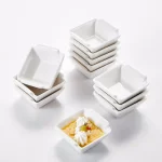 MALACASA 2.5 in. White Porcelain Ramekins Set of 12, Ceramic Souffle Dishes and Serving Bowls thumbnail 6
