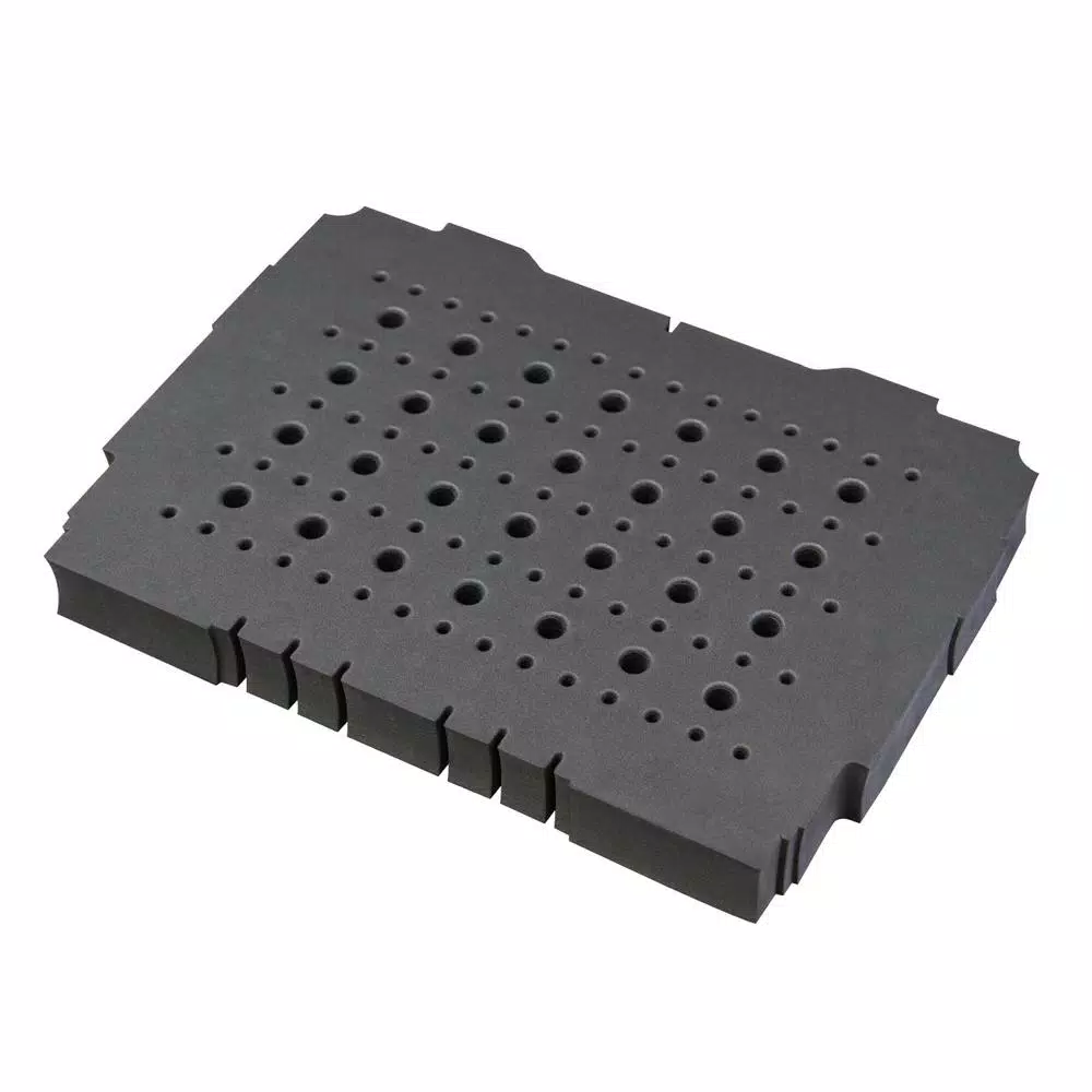 POWERTEC Router Bit Storage Tray for Festool Systainer SYS 1, High Density Foam