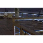 DEERPORT DECOR 16 ft. 80-Light Blue LED Mini Rope Light, Weather Resistant Indoor/Outdoor Specialty Lights thumbnail 3