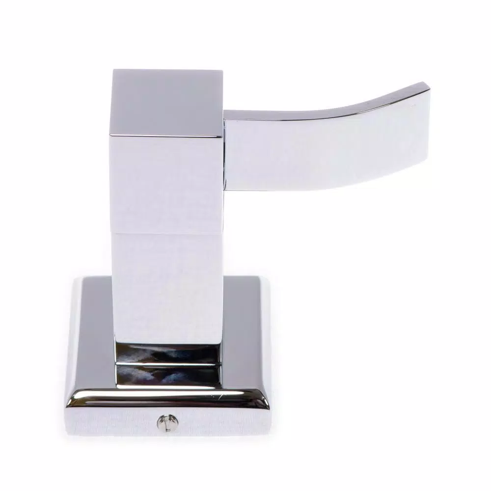 Italia Roma Single Robe Hook - Polished Chrome - Solid Brass