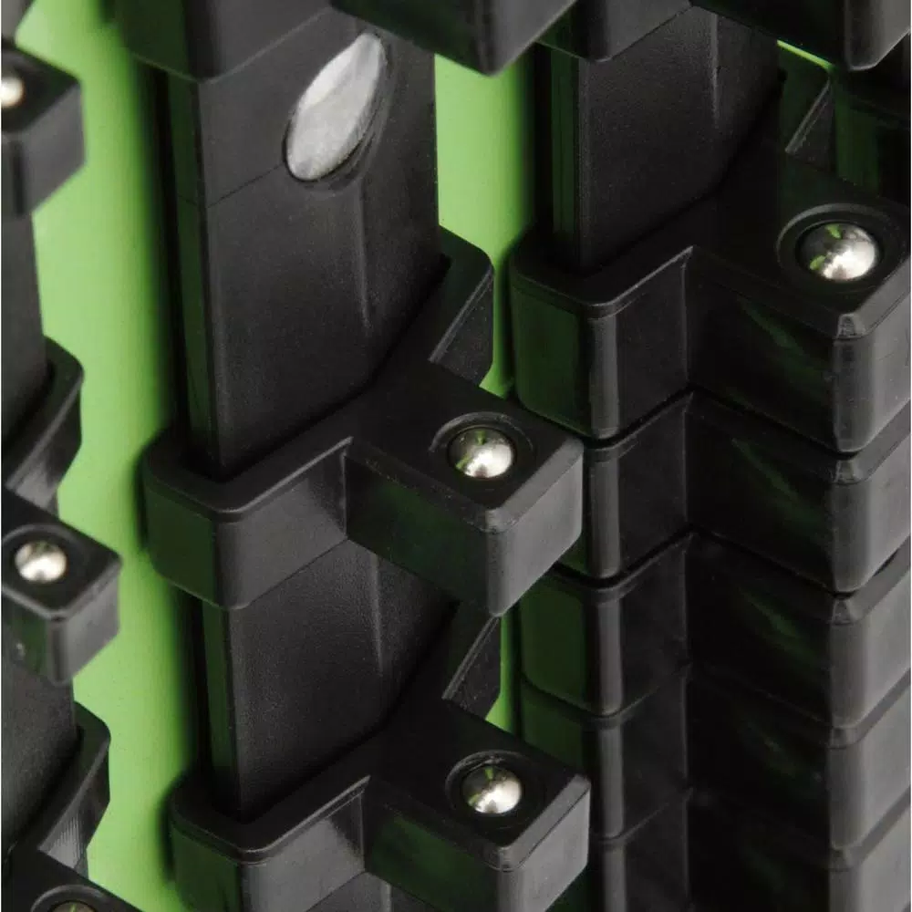 Grand Rapids Industrial Products Professional Heavy-Duty Steel Socket Organizer Rack, Green