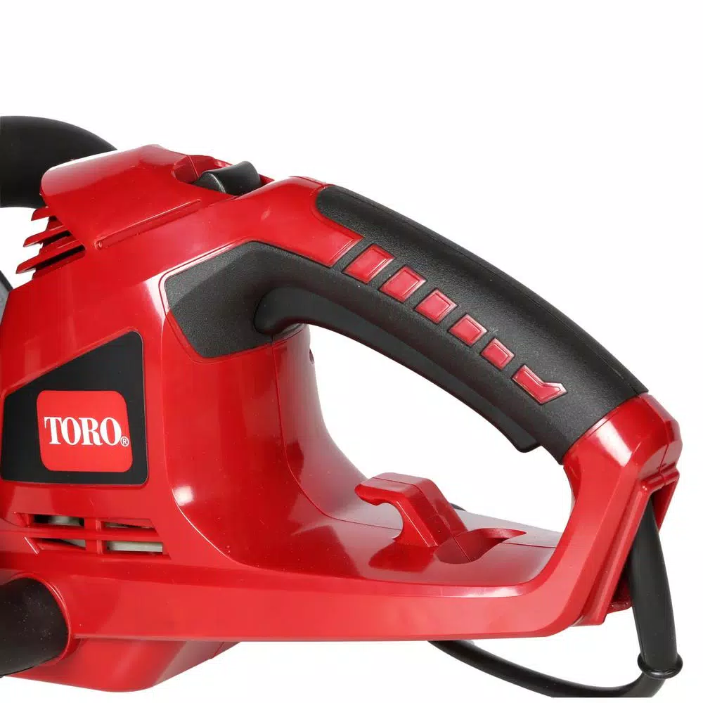 Toro 22 in. 4.0-Amp Electric Corded Hedge Trimmer with Dual Action Blades