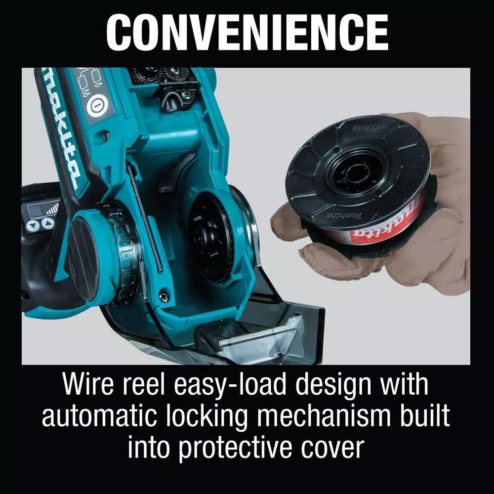Makita 18V LXT Brushless Cordless Rebar Tying Tool Kit with 5.0 Ah Battery