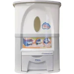 Tayama 33 lbs. Capacity Rice Dispenser, White Food Storage Container thumbnail 4