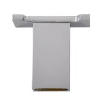 Italia Palermo Single Robe Hook, Polished Chrome, Solid Brass thumbnail 2