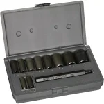 General Tools 10-Piece Gasket Punch Set with Steel Driving Mandrel thumbnail 1
