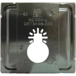 Q Bit QBit SQ1000-D Oscillating Multi-Tool Saw Blade for 2-Gang Plastic Outlet Boxes and Low Voltage Brackets thumbnail 3
