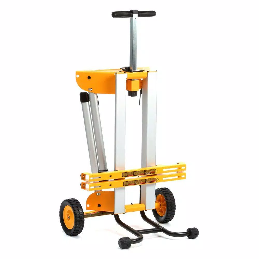 DEWALT 15 Amp 8-1/4 in. Compact Corded Jobsite Table Saw with Heavy-Duty Rolling Stand