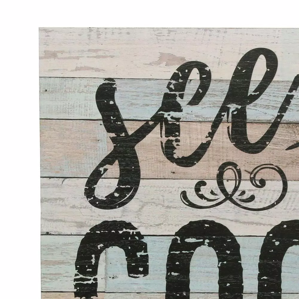 Stonebriar Collection Stonebriar See the Good Wooden Wall Art Sign, 15 in. x 15 in.