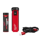 Milwaukee REDLITHIUM USB Rechargeable Portable Power Bank and Charger Kit thumbnail 1