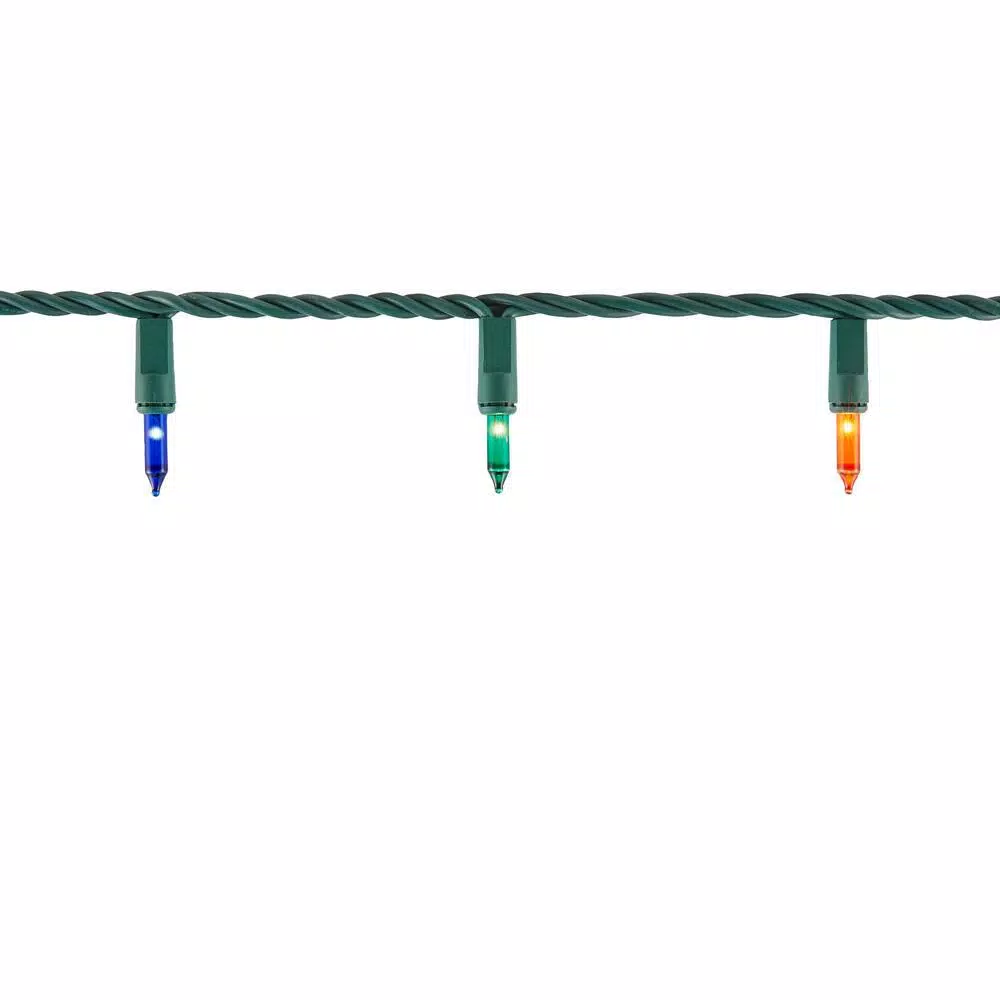 Home Accents Holiday 300 Light STS Multi-Color Heavy Duty String Lights, Set of 2