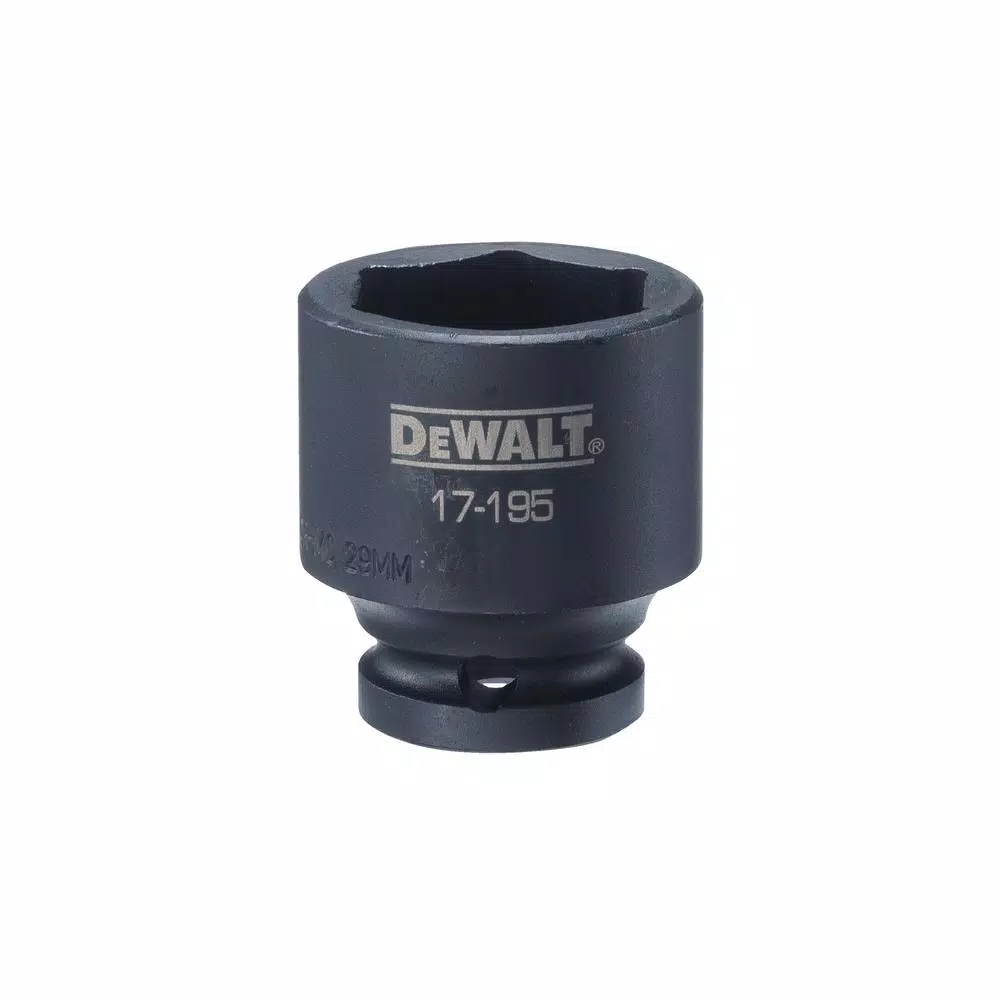 DEWALT 1/2 in. Drive 29 mm 6-Point Low Profile Impact Socket