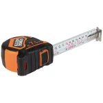 Klein Tools 7.5 m Magnetic Double-Hook Tape Measure, 25 ft Tough Blade thumbnail 8