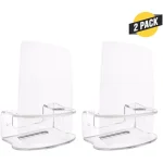 Wasserstein Wall Mount for Netgear Orbi Mesh Wi-Fi System, Durable Metal Design (2-Pack) thumbnail 1