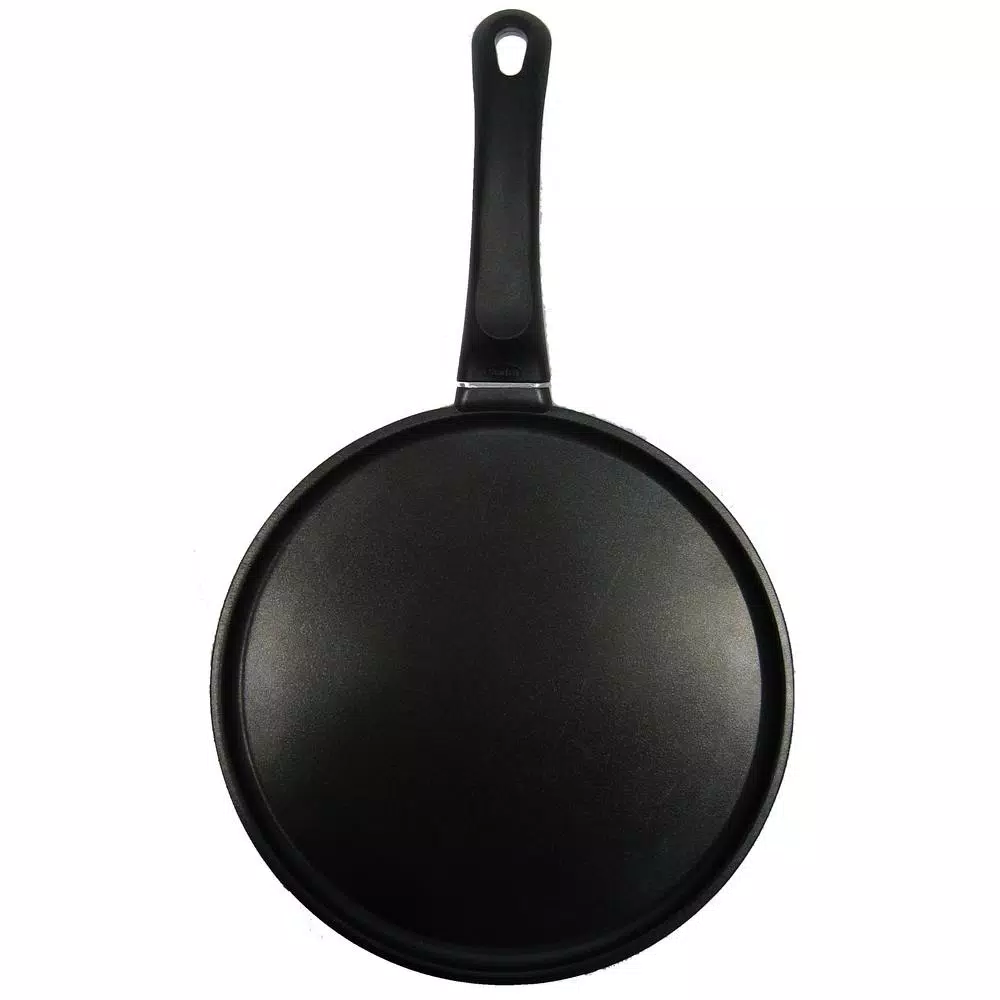 Starfrit 10 in. Aluminum Nonstick Skillet, Black