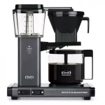 Moccamaster KBG 10-Cup Stone Grey Drip Coffee Maker thumbnail 1