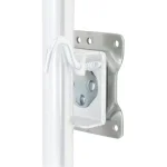 CURT Replacement Marine Jack Mounting Bracket - Bolt-Through Swivel Design thumbnail 3