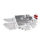 GearWrench 243-Piece 12-Point Mechanics Tool Set with 3-Drawer Storage Box thumbnail 1