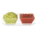 Classic Cuisine 3-Piece Crystal-Clear Serving Tray Set with 2 Bowls thumbnail 2