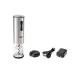 Ozeri Travel Series USB Rechargeable Electric Wine Opener, Cordless with Transparent Shell thumbnail 9