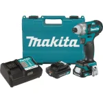Makita 12V MAX CXT Brushless 1/4 in. Cordless Impact Driver Kit with (2) 2.0Ah Batteries, Charger, and Hard Case thumbnail 1