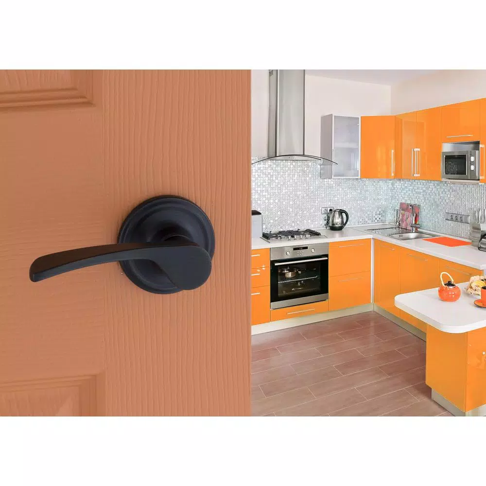 Copper Creek Scandinavian Kash Tuscan Bronze Passage Door Lever - Modern Interior Hardware