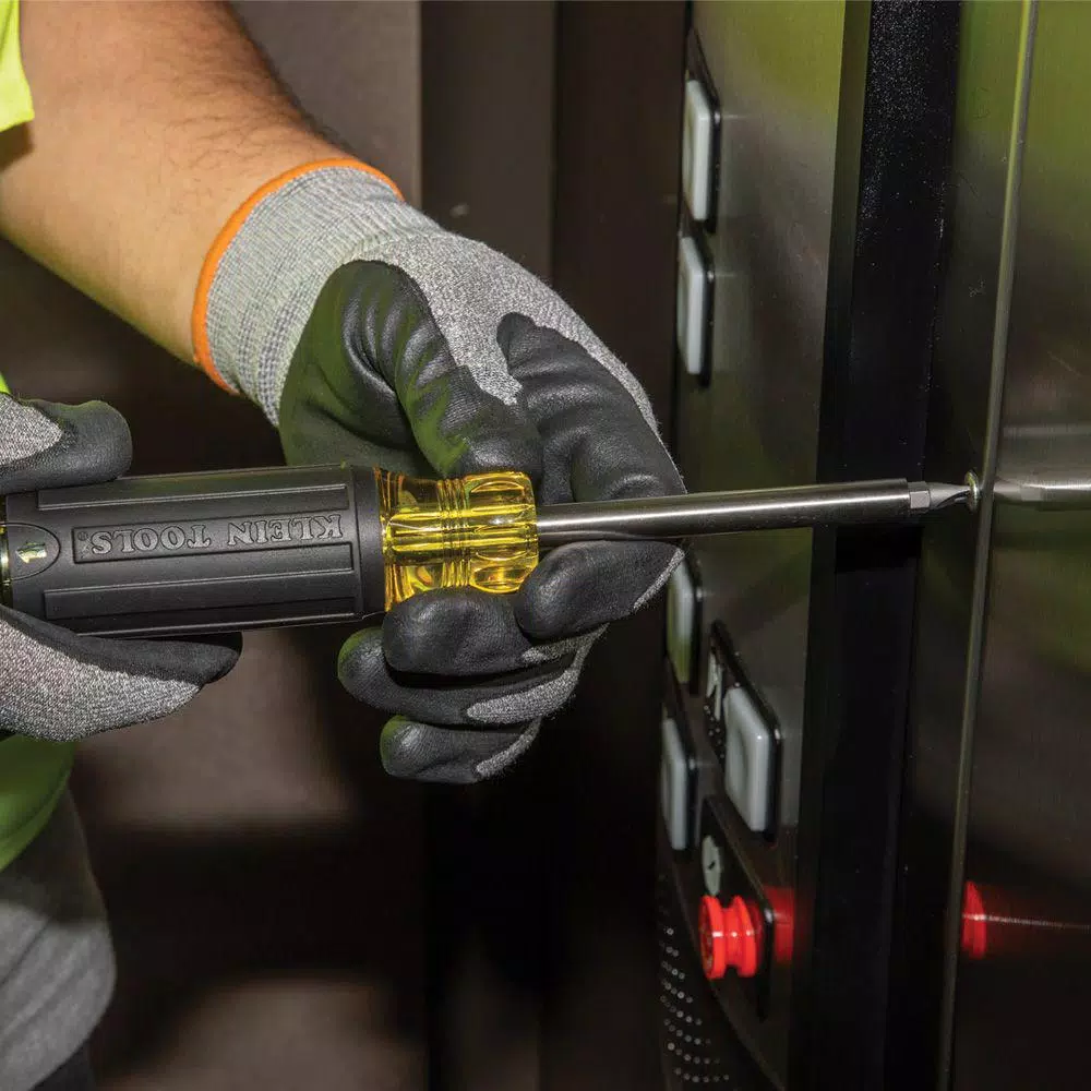 Klein Tools 27-in-1 Multi-Bit Tamperproof Screwdriver with Nut Driver