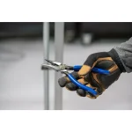 Southwire 8 in. Heavy-Duty Long-Nose Pliers with Side Cutter and Wire Stripper, Forged Steel thumbnail 4