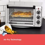 BLACK+DECKER Crisp 'N Bake 1500W Air Fryer Toaster Oven, 6-Slice Stainless Steel thumbnail 3