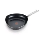 T-fal HeatMaster 4 Qt. Aluminum Nonstick Saute Pan, Gray thumbnail 1