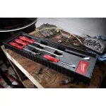 Milwaukee 4-Piece Pry Bar Set with I-Beam Design and Hammer-Ready Strike Cap thumbnail 13