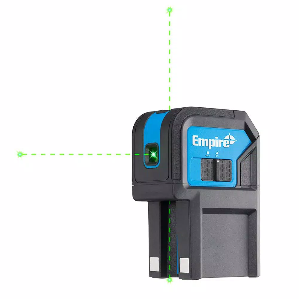 Empire eLG3D Green Self-Leveling 3-Point Laser Level, 125 ft. Range