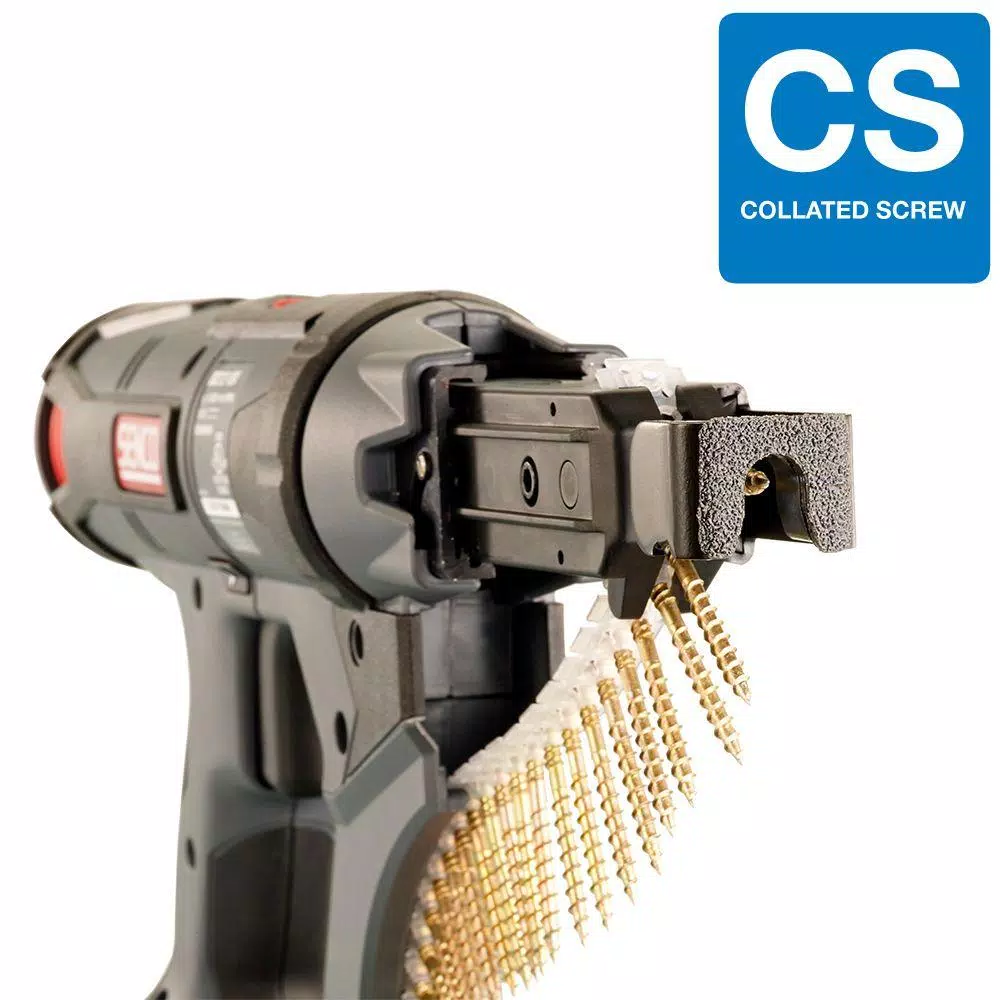 Senco DS212 18V Cordless Brushless Screw Gun with 2 Batteries and Charger