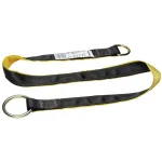 WERNER Upgear 6 ft. Cross Arm Strap with Polyester Webbing, O-Ring, and D-Ring thumbnail 1