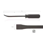 TEKTON 12 in. Angled Tip Pry Bar with Steel Striking Cap thumbnail 10