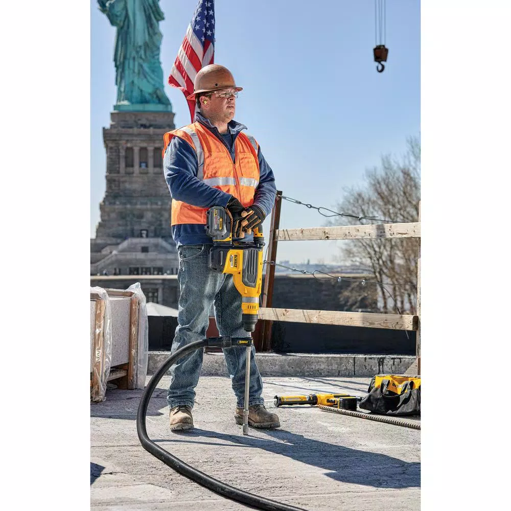 DEWALT DCH733X2 FLEXVOLT 60V MAX SDS MAX Combination Rotary Hammer Kit with (2) 9.0Ah Batteries