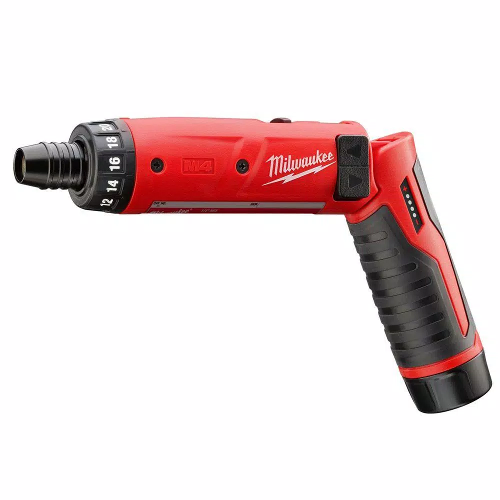 Milwaukee M4 4V Lithium-Ion Cordless 1/4 in. Hex Screwdriver Kit