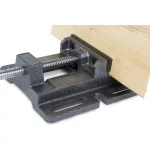 WEN 4 in. Cast Iron Drill Press Vise with Padded Jaws thumbnail 3