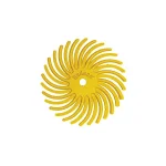 Dedeco Sunburst Radial Discs 80-Grit Coarse 7/8 in. Arbor Rotary Cleaning and Polishing Tool, 48-Pack thumbnail 1