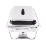 ALPHA Living 8 Qt. Stainless Steel Foldable Chafing Dish Buffet Set thumbnail 2