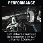 Makita 18V LXT Lithium-Ion Cordless LED Flashlight, 160 Lumens, Model DML802 thumbnail 7