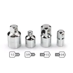 TEKTON 4-Piece Adapter and Reducer Set, Chrome Vanadium Steel Socket Adapters thumbnail 2