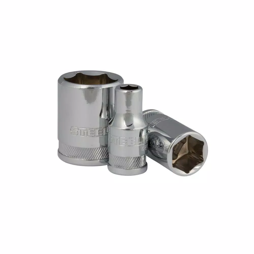 Steelman 10-Piece 1/4 in. Drive 6-Point Metric Socket Set
