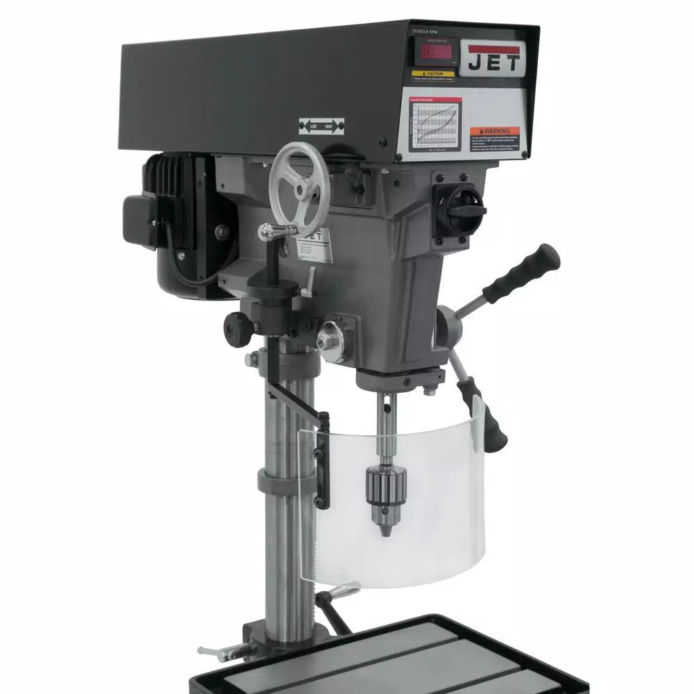 JET 1 HP 15 in. Floor Standing Drill Press, Variable Speed, 115/230V, J-A5816