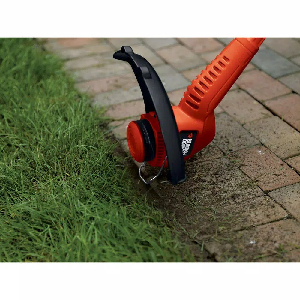 BLACK+DECKER ST7700 2-in-1 String Trimmer and Edger, 4.4 Amp Corded Electric