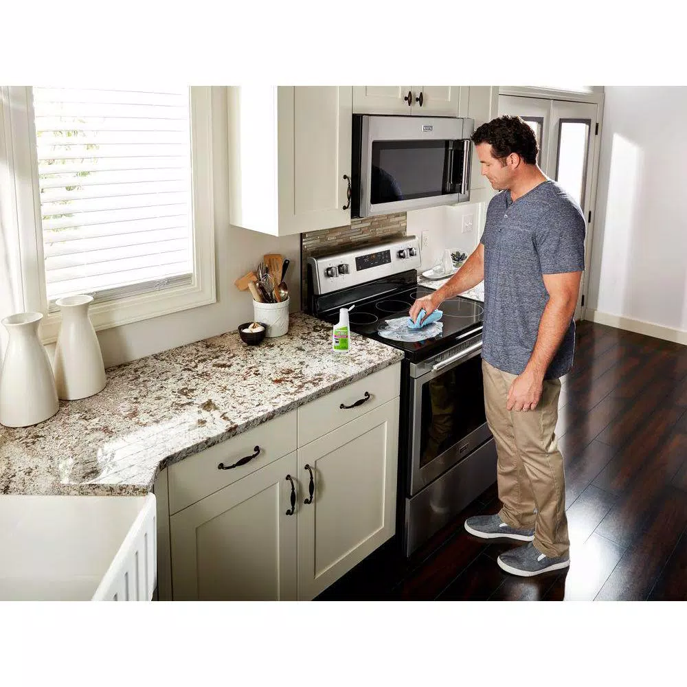 Affresh Afresh Cooktop Cleaner, 10 oz. Non-Abrasive Liquid for Glass, Ceramic, and Porcelain